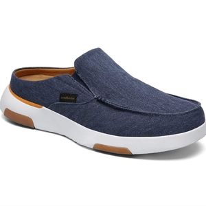 OrthoComfoot Men's Loafers & Slip-ons,Plantar Fasciitis, Foot and Heel Pain Reli